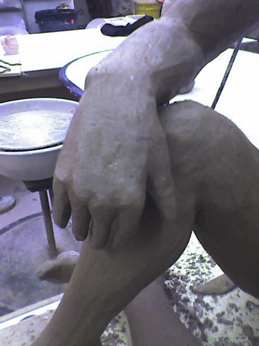 Sculpted hands and feet