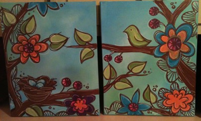 couples birds (2 paintings)
All ages