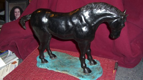 Bronze Percheron